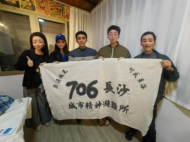 黑暗听歌会合影